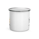 Simplistic Four Elements Enamel Mug